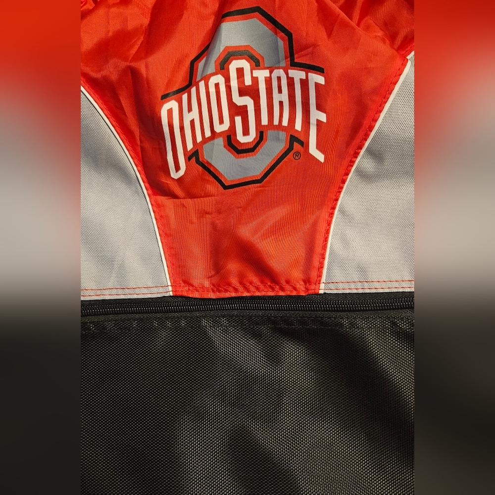 Ohio State Drawstring Backpack Gym Cinch Sack Red… - image 4